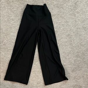 Five Cropped Wide-Leg Pants